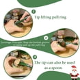thumbnail image 2 of Set para mascotas DORUI Christmas, 3 tapas para latas de comida para gatos y 1 abrelatas, 2 of 6