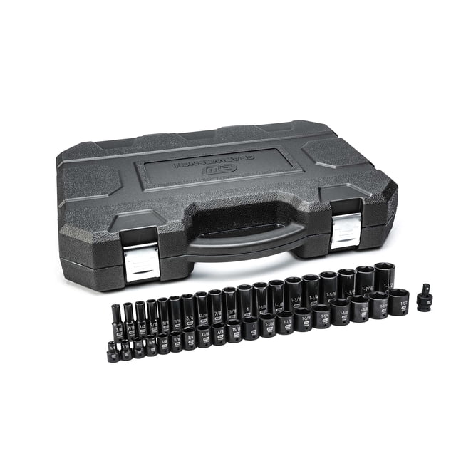 Juego de enchufes GEARWRENCH 84947N 39 piezas 1/2 Drive 6 Pt Impact