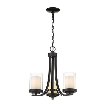 

3 Light Chandelier Frame Finish Matte Black
