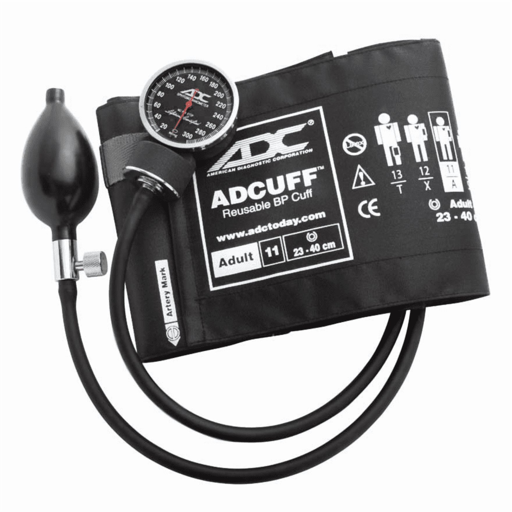 Diagnostix? Aneroid Sphygmomanometer with Cuff, Size 11 Cuff, 1/Each (257005_EA)