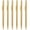 Gold 2, variant on GYA 6 Pieces Golden Slim Metal Ballpoint Pen, 1mm Medium Point Black Ink Smooth Writing, for Business Office Teacher Student Wedding Guest