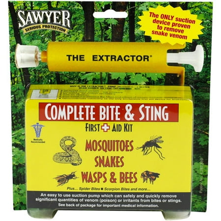 Sawyer Products Extractor Pump Kit (Best Snake Bite Kit)