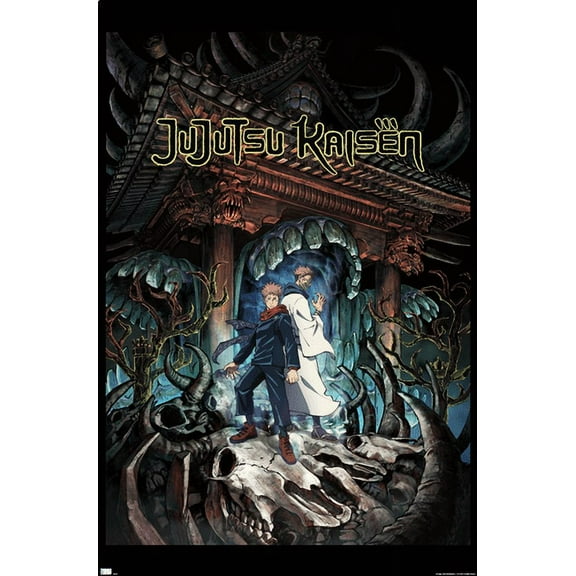 Jujutsu Kaisen - Key Art English Wall Poster, 22.375" x 34"