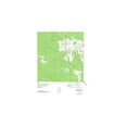 thumbnail image 2 of Topographical Map - Carmona Texas Quad - USGS 1984 - Vintage Wall Art, 2 of 4
