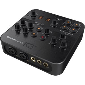 - Creative Labs Sound Blaster K3+ Audio Mixer - USB