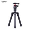 thumbnail image 2 of Andoer Mini Tabletop Travel Tripod Stand with Ball Head, 2 of 6