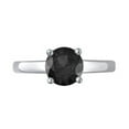 thumbnail image 3 of Arista 1.0 Ct T.w. Sterling Silver Black Diamon, 3 of 4
