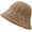 Khaki, variant on CoCopeaunts Bucket Hats for Women Knitted Twist Stretchy Basin Hat Fashion Accessories Fisherman Hat Winter Warm Sport Leisure