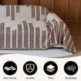 thumbnail image 3 of Jessy Home Sofa Cover Sofa Slipcover Couch Cover Protector Durable Multi-Function Furniture Cover for Dogs Cats Home Decor 71"x 150"Light Coffee, 3 of 8