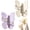 #C, variant on 4 Pack Rotating Butterfly Adhesive Wall Hooks, No Drill Corner Storage Hangers, 270° Swivel 3 Prong Design, Strong Stick On Organizer, Adjustable Wings for Towels Keys Bags Hats (#C)