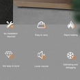 thumbnail image 4 of Heating Electronic Auto Fan Heater 600W DC24V 3 Holes 2 Temperature Control Quiet Fast Heating Defrosting Defogger, 4 of 7