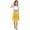 A Yellow, variant on IEFIEL Girls Praise Lyrical Dance Dress Sleeveless Bronzing Bodice Liturgical Worship Dance Costume A Yellow 10