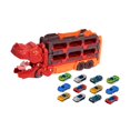 thumbnail image 3 of Camión transportador dinosaurios, juguete pista para dinosaurios, juguete educativo divertido para niños 3 años, artículos para rojo, 3 of 9