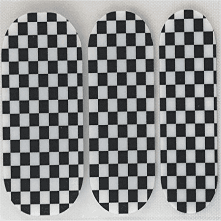 Jamberry Nails Half Sheet Nail Wrap Graphics Design Black White Jamberry Nails Half Sheet Nail Wrap Graphics Design Black White