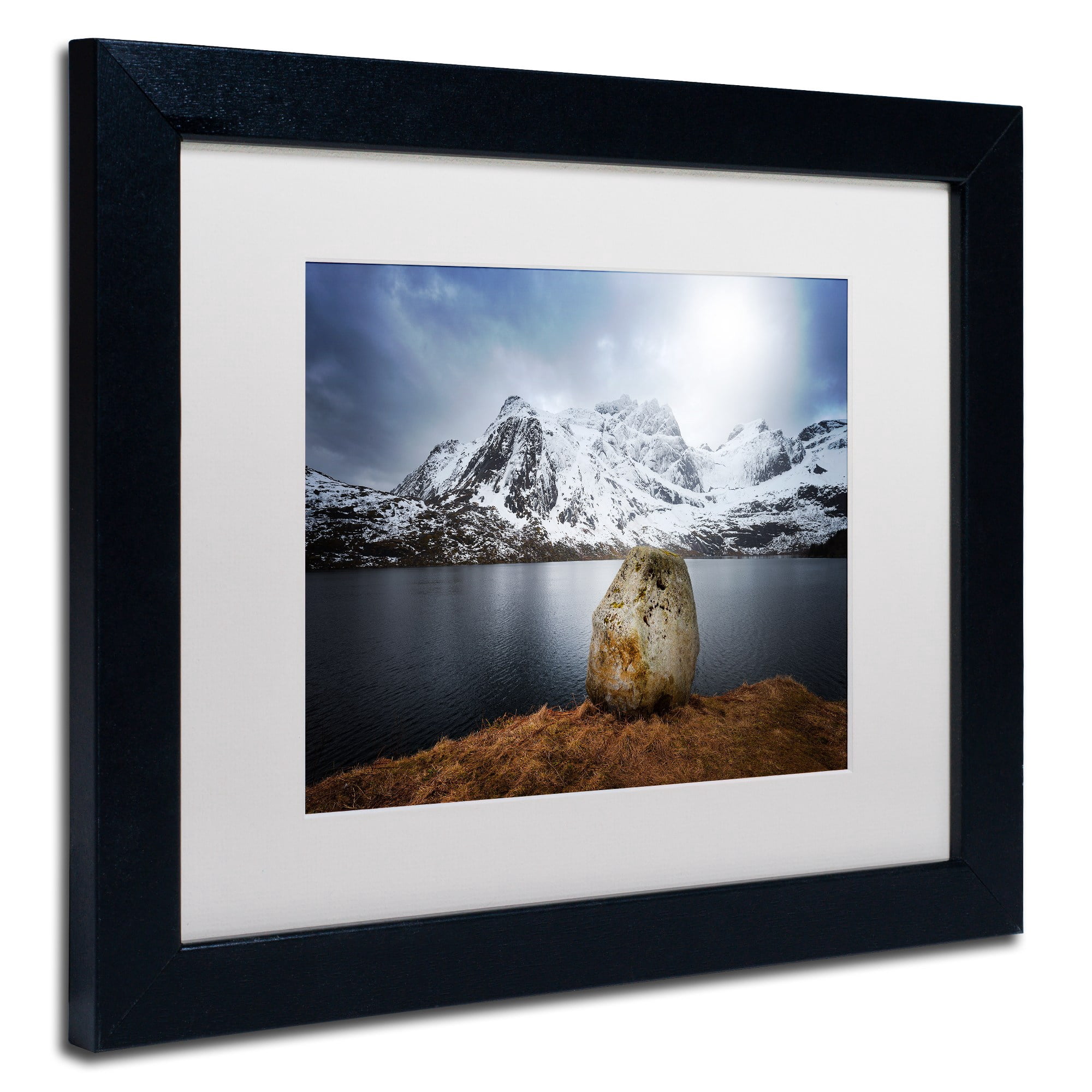 Trademark Fine Art "Spaceways Theme" Canvas Art by Philippe Sainte-Laudy, White Matte, Black Frame