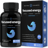 NutraChamps Caffeine Pills with L-Theanine for Focused Energy | Smooth & Clean Energy Supplement for Focus & Performance | No Crash, No Jitters | Nootropic Brain Booster with Yerba Mate | 60 Capsules