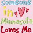 thumbnail image 2 of CafePress - Someone In Minnesota Loves Me Infant Bodysuit - Baby Light Bodysuit, Size Newborn - 24 Months, 2 of 4