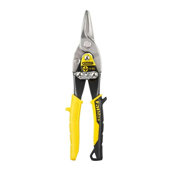 Tijeras de aviación STANLEY MaxSteel 2-14-563, rectas, 25 cm