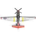 thumbnail image 3 of Metal Earth Fascinations ICONX Tuskegee Airmen P-51D Mustang Red Tail Kit de modelo de metal 3D, 3 of 5