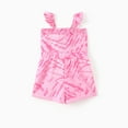 thumbnail image 7 of Disney Princess Toddler Girls Rompers Ariel Moana Rapunzel Graphic Suspenders Jumpsuits Sizes 2-6, 7 of 7