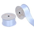 thumbnail image 2 of Gwen Studios 1.5" Olivia White Satin Ribbon, 3 yards, 2 of 4