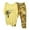 Yellow, variant on Plus Size 2 Piece Outfits for Women Summer Casual Cotton Linen Set Elastic Waist Joggers Pants Half Sleeve Round Neck Oversized Loose Tops Sets
