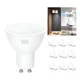thumbnail image 1 of Lampara Foco Led Ahorrador Gu10 6w 6500k 10pcs Aigostar Blanco Frío, 1 of 5