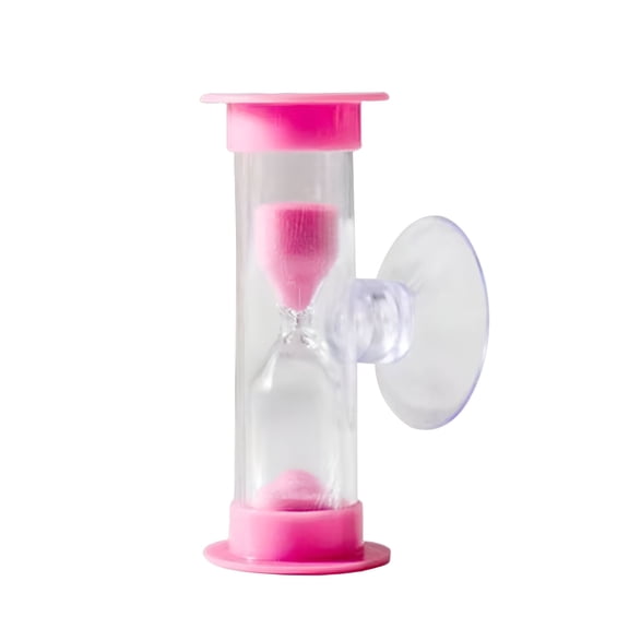 ACDANC 3 Minute Hourglass Sand Timer with Suction Cup Durable Sandglass for Kids Games Classroom