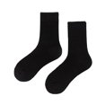 thumbnail image 3 of Hontri Socks in Sale, Women's Solid Color Mid-Calf Socks, Thin Spring and Summer Candy-Colored Multi-Color Soft Socks for All Seasons A Pair of Socks Black, 3 of 3
