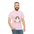 thumbnail image 5 of Guinea Grooves Unisex Heavy Cotton Tee Cute Pig Wearing Headphones Tshirt, 5 of 12
