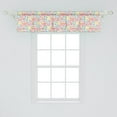 thumbnail image 2 of Ambesonne Sunburst Window Valance, Colorful Stars and Dots, 54" X 12", Multicolor, 2 of 3