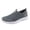 Grey, variant on GiLiling Men's Slip On Walking Shoes Breathable Mesh Lightweight Non Slip Casual Athletic Sneakers for Outdoor Work