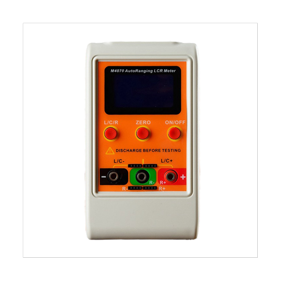 AutoRanging LCR Bridge Meter LCD Rechargeable Digital Capacitance Inductance Meter Range100H 100MF 20MR(M4070)