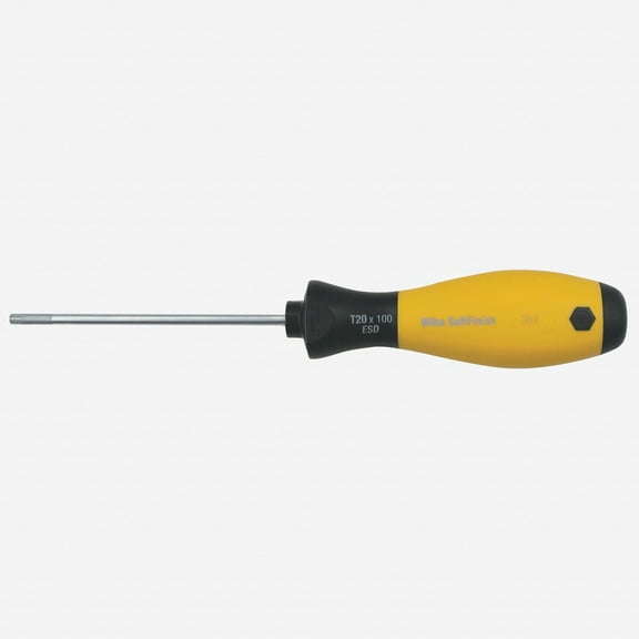 Wiha 36219 T15 Torx ESD SoftFinish Screwdriver