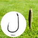 thumbnail image 5 of 50 Uds anzuelos de pesca con mosca para lubina, suministros de equipo de anzuelos de pescado, anzuelos de mosca seca, anzuelos de aparejos de pesca de 72 mm x 131 mm, 5 of 7