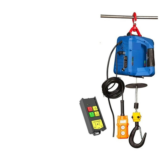 Grue Électrique Miniature pour la Maison, Petit Palan de Levage avec Télécommande, Capacité de Charge Exceptionnelle