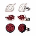 thumbnail image 2 of Naruto Leaf/Aktsuk/Shringin Earring Set, 2 of 2