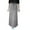 Gray, variant on Cmfcve Women's Straight Skirt Plus Size High-Waisted Knit Business Casual Pencil Skirt Drawstring Stretch A-Line Midi Skirt