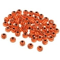 thumbnail image 4 of Abbraccia 6x60 Pieces Resin Sports Basketball Beads Round Beads Crafts Supplies Orange 6 Pcs, 4 of 10