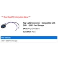 thumbnail image 2 of Fog Light Connector - Compatible with 2001 - 2003 Ford Escape 2002, 2 of 2