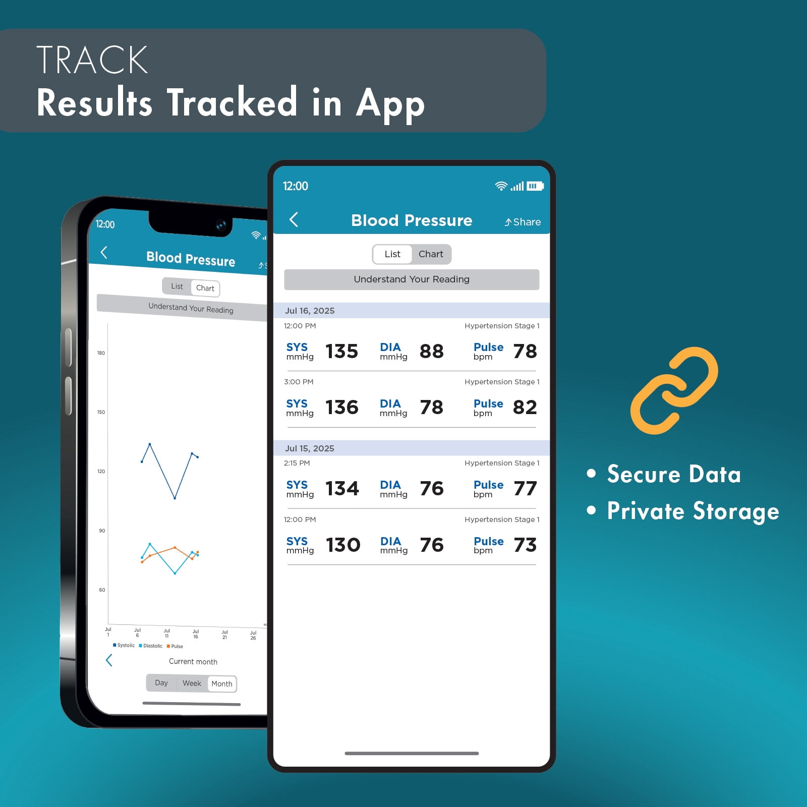 Trackstar Smart Blood Pressure Monitor | Wide-Range Upper Arm Cuff | Trackstar Monitoring App | Bluetooth iOS & Android Compatible | Measure, Track, and Share Results