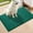 Emerald Green, variant on Muddy Rug,Super Water Absorbent Door Mat Indoor, Microfiber Quick Dry Chenille Entryway Rug, Slip Resistant Front Door Mat, Indoor Mats for Entryway, Machine Washable Pet Rug