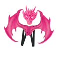 thumbnail image 3 of Juego de alas de máscara de dragón Disfraz de dragón para niños Juguete de simulación de cumpleaños Cosplay de Halloween Vestido de ala de dragón para Rosa roja Fernando Disfraz de juego de simulación, 3 of 8