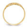 thumbnail image 2 of 14k Yellow Gold Butterfly Ring, 2 of 9