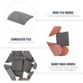 thumbnail image 4 of Weiweiguan 40Pcs Hand-made DIY Sand Table Mini Tile Micro Landscape Decorations for Decor, 4 of 6