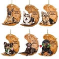 thumbnail image 5 of Sleeping Angel Dog Lover Funny Car Hanging Ornament Decor Pendant Bag U7H1 C6J0, 5 of 8