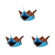 thumbnail image 3 of Billuyoard Cama colgante para hámster resistente y duradera, cama colgante fiable para mascotas pequeñas, hamaca para hámster de felpa, azul, Type1 NO1, 3 of 6