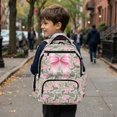thumbnail image 4 of HUISEFOR Camo Bow School Backpack for Girls Large Capacity Bookbag with Front Zipper, 17 Inch Lightweight School Bag Casual College Students Backpacks Comfortable Daypack, 4 of 7
