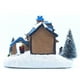thumbnail image 3 of Yuarrent Navidad casa de nieve resina luminosa adorno de escritorio luces LED brillantes coloridas figuritas de pueblo que funcionan con pilas hogar Kits de decoración para fiestas Yuarrent HA038662-00, 3 of 6