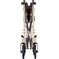 thumbnail image 2 of NOVA Lightweight Transport Chair, Folds Compact for Car Trunks and Storage Champagne Plaid 19", 2 of 7